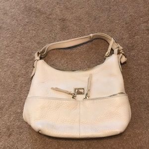 Dooney & Bourke Cream Leather Handbag! Used